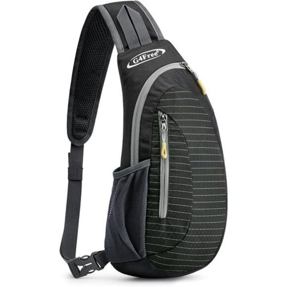 G4Free Sling Backpack Small Crossbody Bag Chest Shoulder Pack for Hiking - Picture 7 of 7